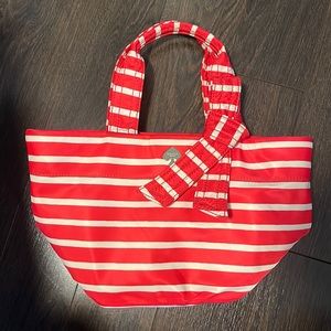 New Kate Spade Small Tote Bag - Classic Stripe